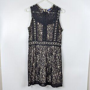 Disney Beauty and the Beast Black Lace Dress